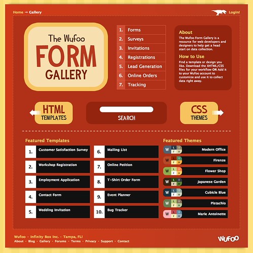 Wufoo Form Gallery