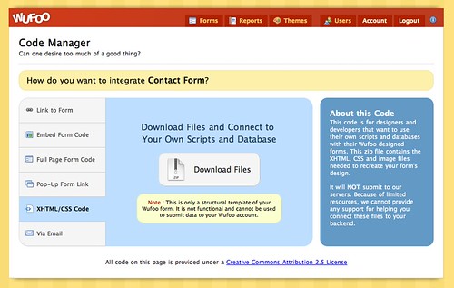 XHTML/CSS Code