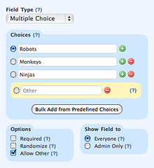 Multiple Choice Field Upgrades