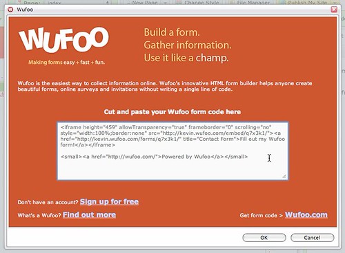 Wufoo / SynthaSite Integration