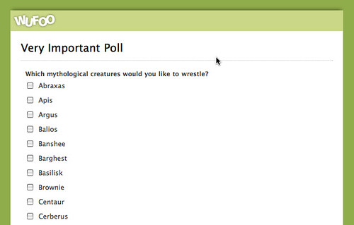Very Important Poll