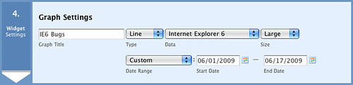 New Line Graph Settings