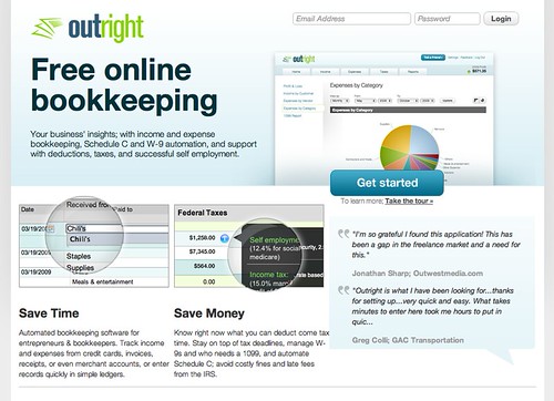 Wufoo Users get 50% off at Outright.com