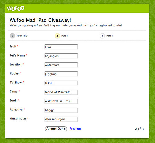 WufooiPad2