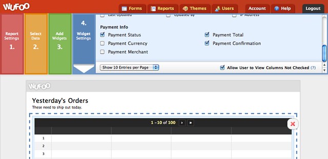 Payment Status in Datagrid