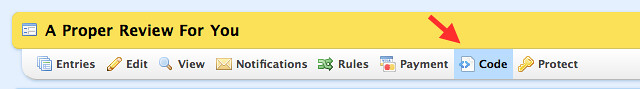 Code Button