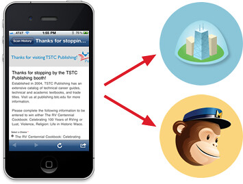 Send to MailChimp & Highrise