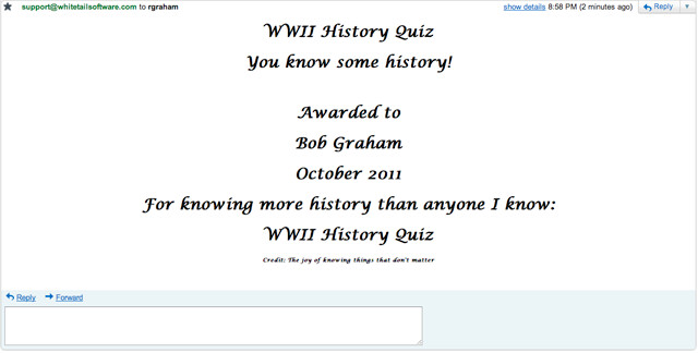 QuizCertificate