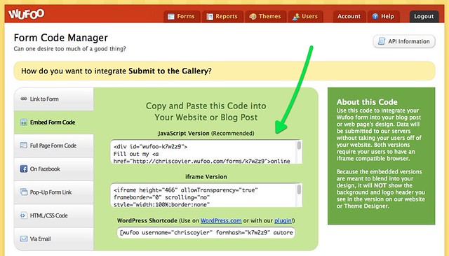 Updated JavaScript Code Snippet