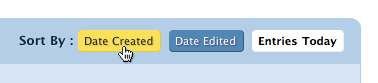 New Sorting Options