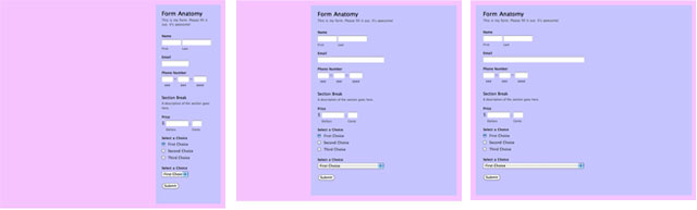 Wufoo Form Widths