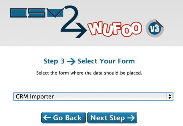 CSV2WUFOO UI