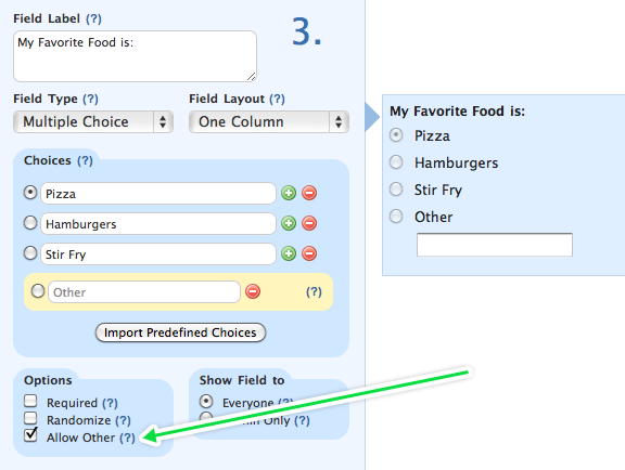 Multiple Choice on Radio Button