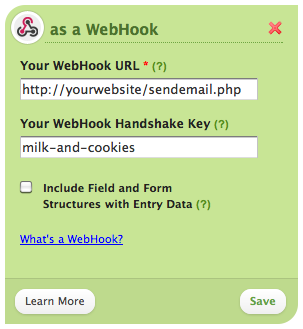 WebHook Setup